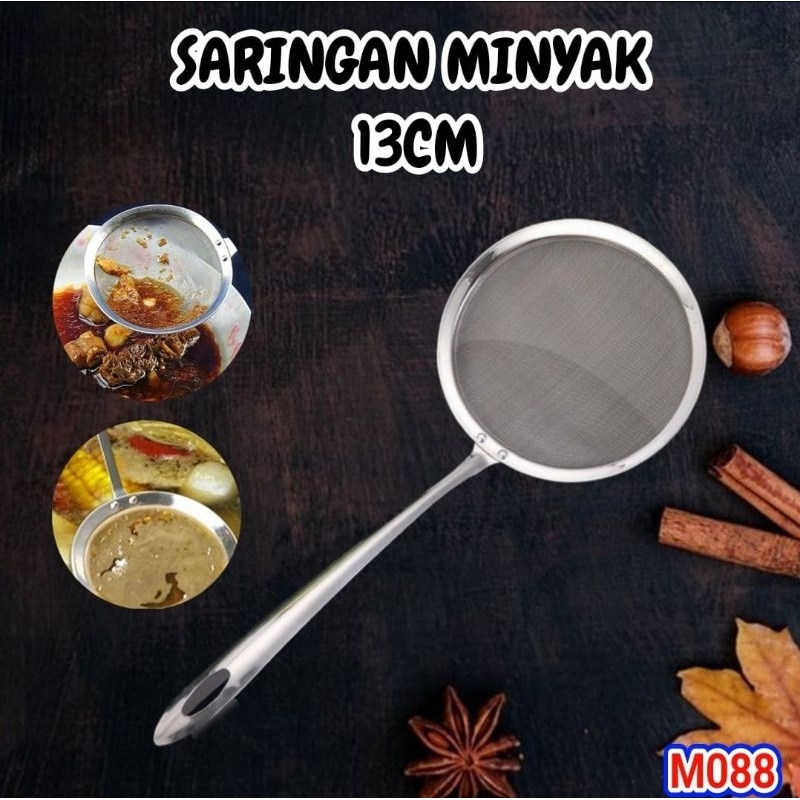 SARINGAN MINYAK STAINLESS STEEL