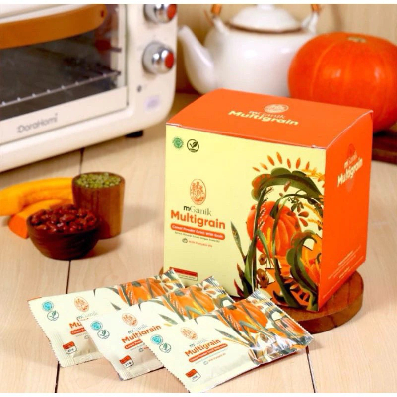 

Mganik Multigrain isi 20 sachet READY STOCK