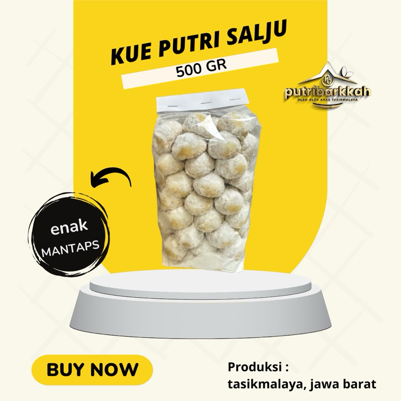 

KUE PUTRI SALJU 500 GR