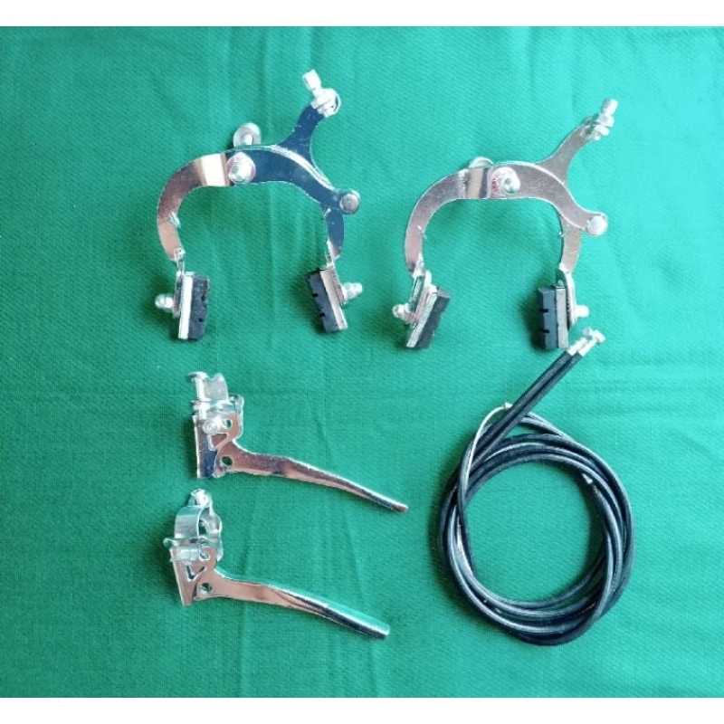 Rem sepeda jengki,,Full set - Rem sepeda jengki - Rem jengki - Brake pad sepeda jengki - Rem sepeda 