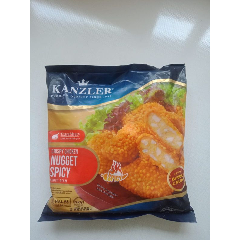 

chiken nugget crispy and spicy kanzler