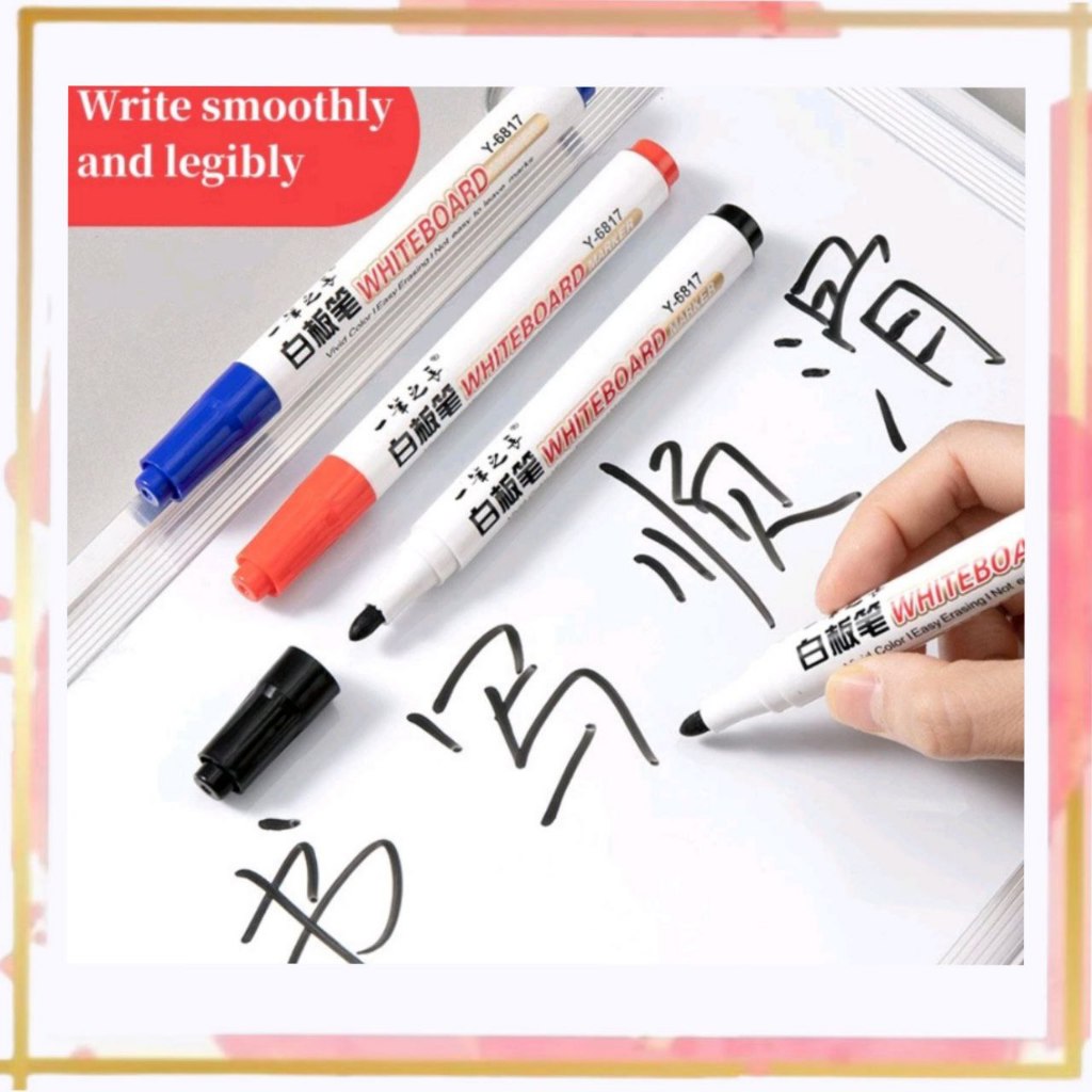 

Spidol Pena Papan Tulis Putih Whiteboard Bisa Dihapus ATK Alat Tulis Sekolah