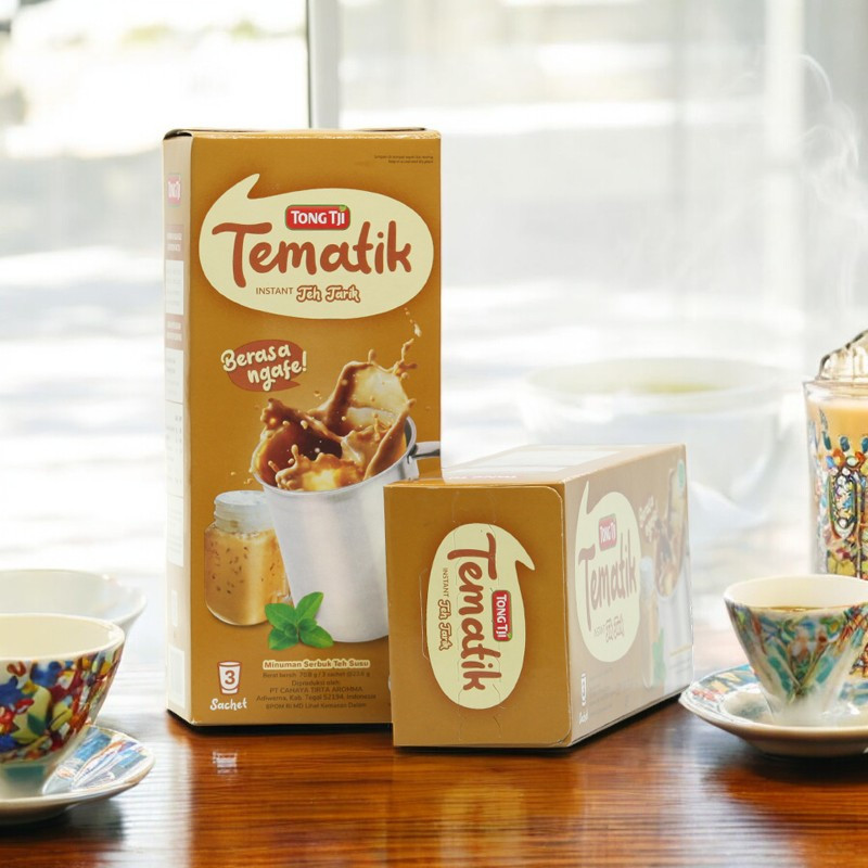 

Tong Tji Tematik, Teh Tarik Instant [3 Sachets]