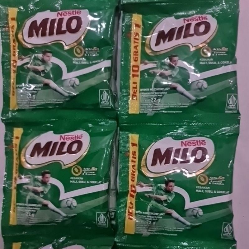 

Susu milo renteng 10 + 1 sachet