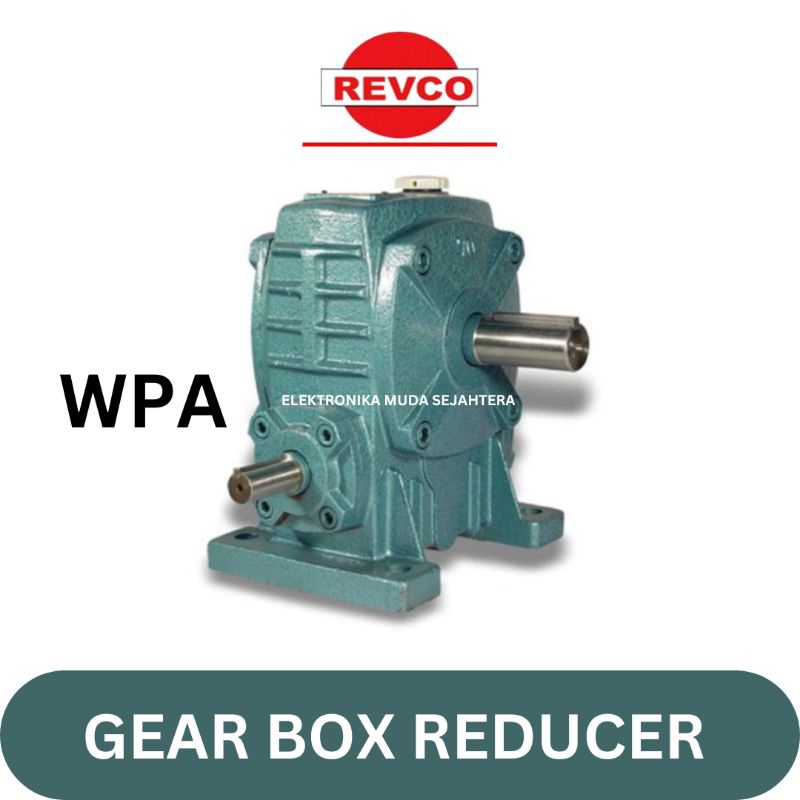 ⭐100% Ori + Ready⭐ Gearbox WPA 200 ratio 10-60 / Wormgear Reducer WPA 200 Terlaris
