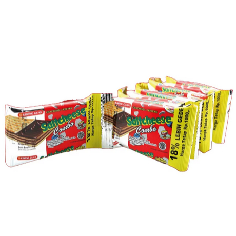 

Saltcheese Combo Kongguan Khong Guan Salchis Salcis ( 1 Pak isi 10 Bungkus )