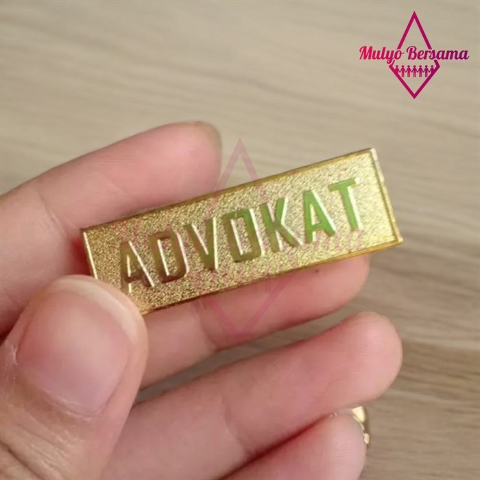 Pin Advokat Magnet - Lencana Pin Aksesoris ADVOKAT