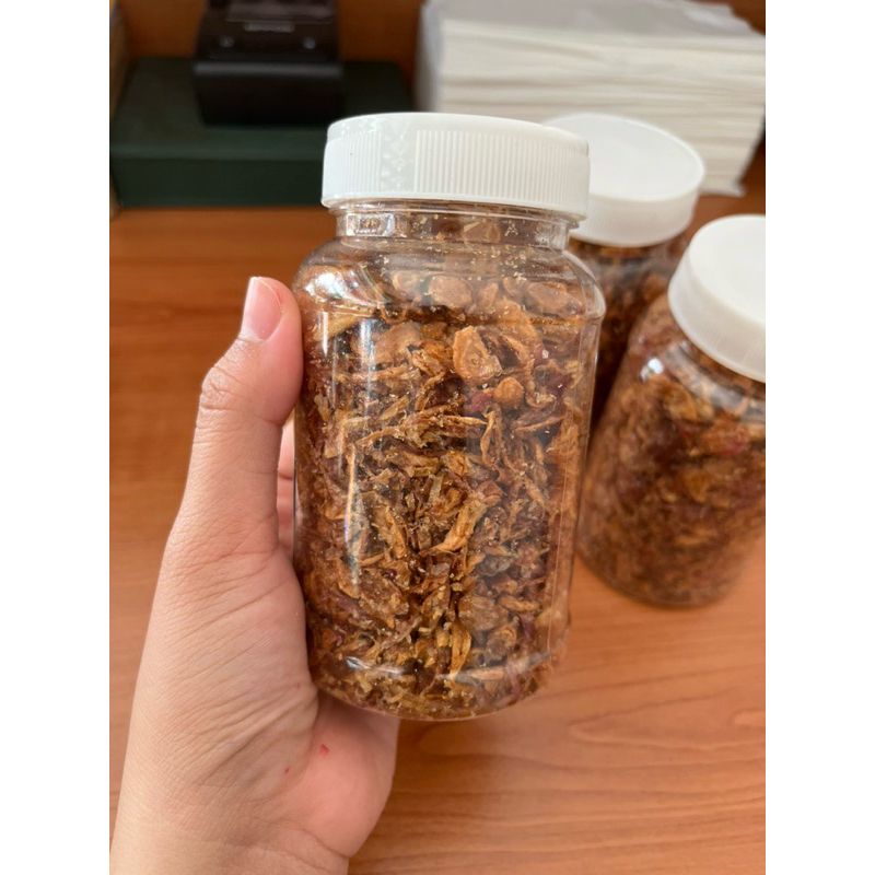 

Bawang goreng kemasan toples 100g-+