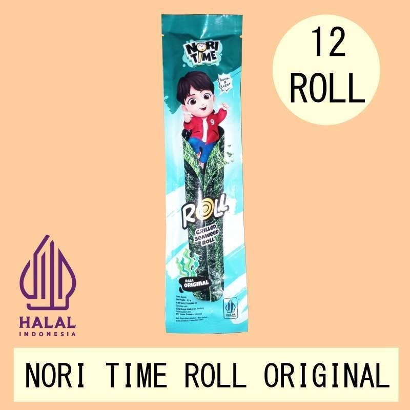 

NORI TIME ROLL 1 BOX ISI 12 pcs