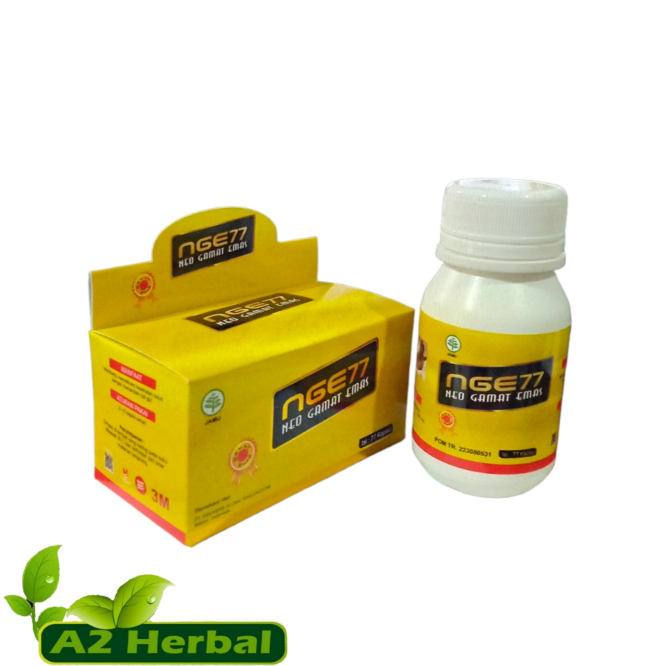 Neo Gamat Emas NGE 77 Kapsul Gamat ORIGINAL | kapsul Ekstrak Gamat NGE 77