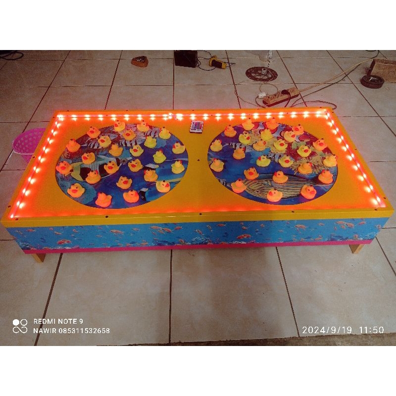 pancingan bebek magnet elektrik 2 putaran