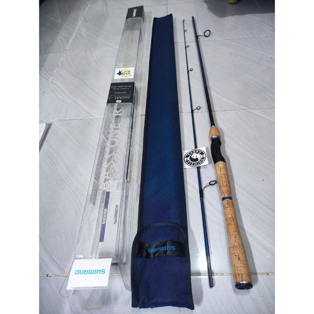 ROD JORAN SHIMANO BASS ONE R 266ML-2 MULUS ISTIMEWA FULL ORIGINAL KOMPLIT
