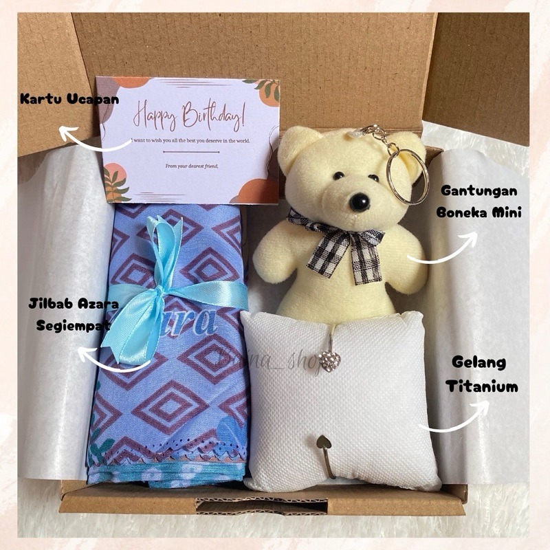HAMPERS JILBAB HAMPERS BONEKA HAMPERS ULANG TAHUN KADO UNTUK SAHABAT KADO ULTAH KADO UNTUK CEWEK