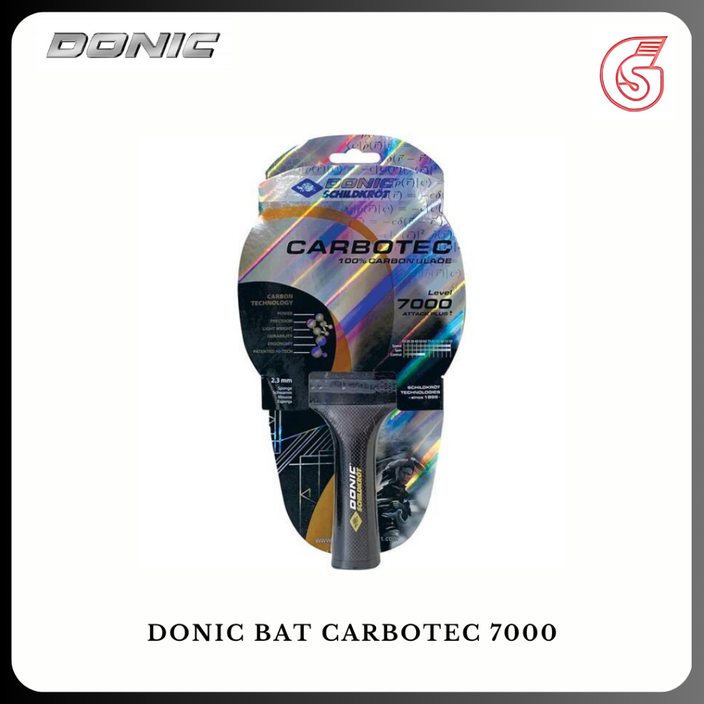 BET PING PONG DONIC BAT CARBOTEC 7000