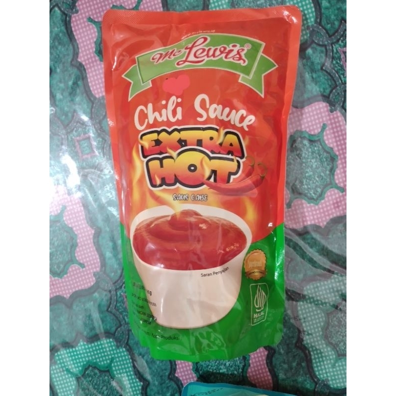 

Me Leewis Chili Saunce extra Hot (Saus Extra Pedas) 1000g