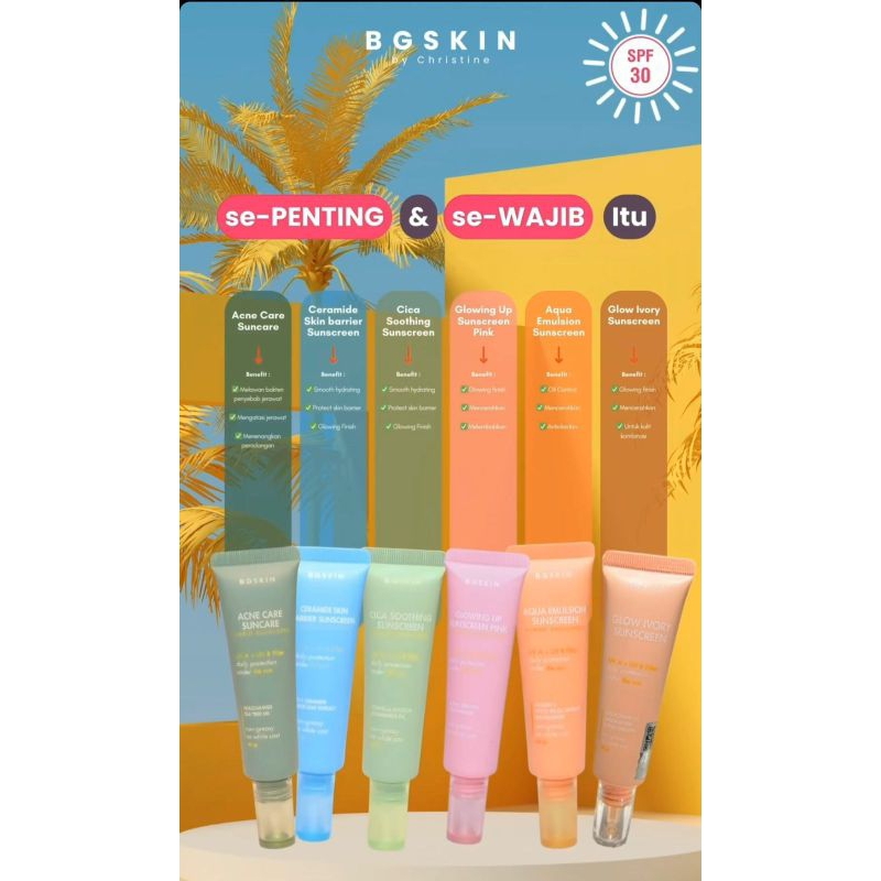 BG Skin Acne Care Sunscreen