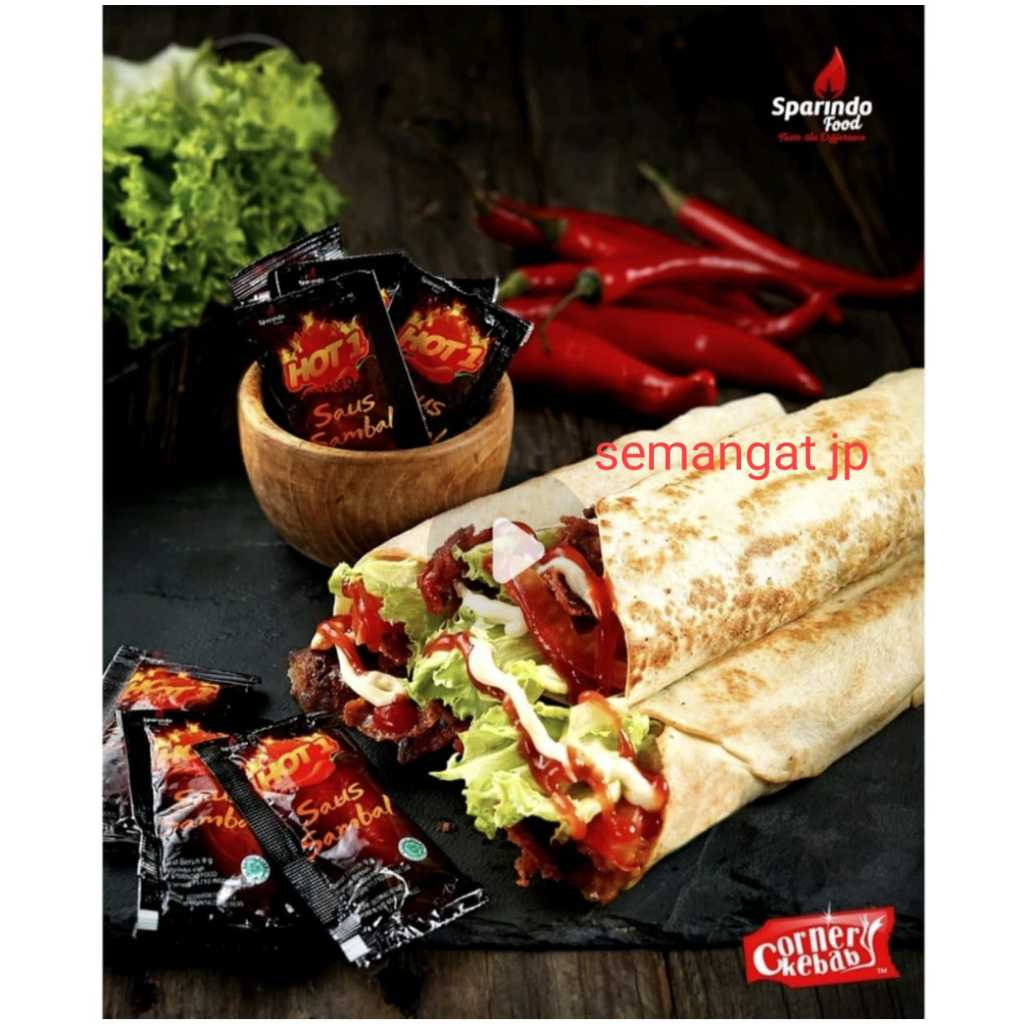 

HOT1 Saus Sambal 9 gram (saus sambal)