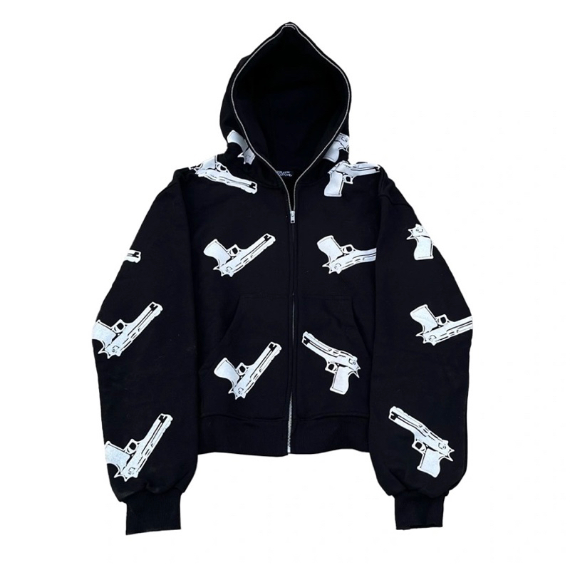 VANE GLOCK FULL ZIPPER HOODIE / VANECOLLECTIVE