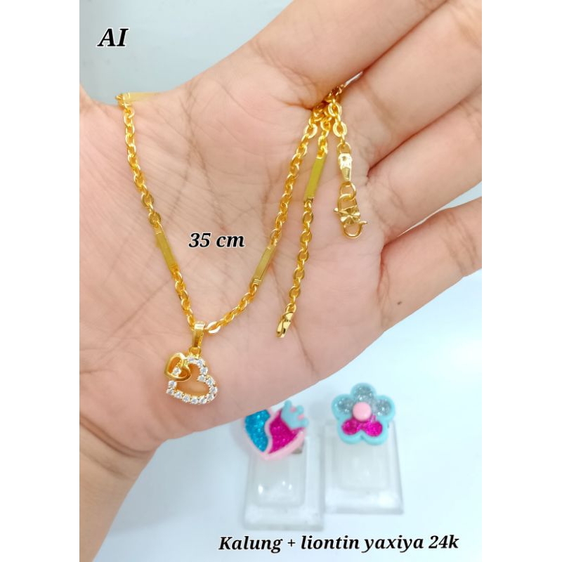 Kalung anak yxy + liontin