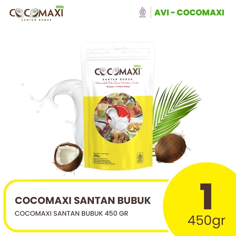 

COCOMAXI Santan Kelapa Bubuk 450gr
