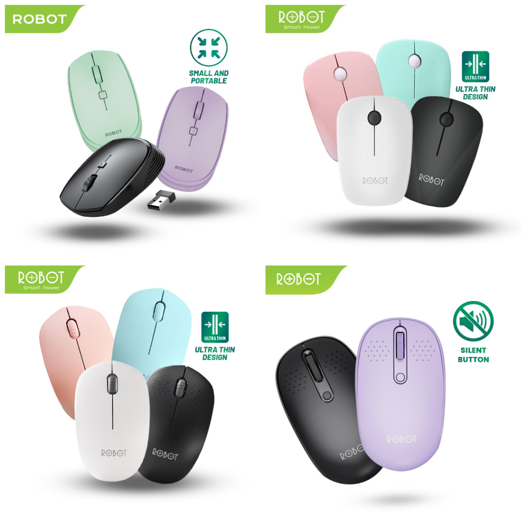Robot Mouse Wireless / Bluetooth