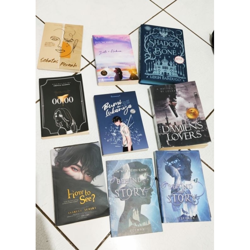 PRELOVED NOVEL NOVEL