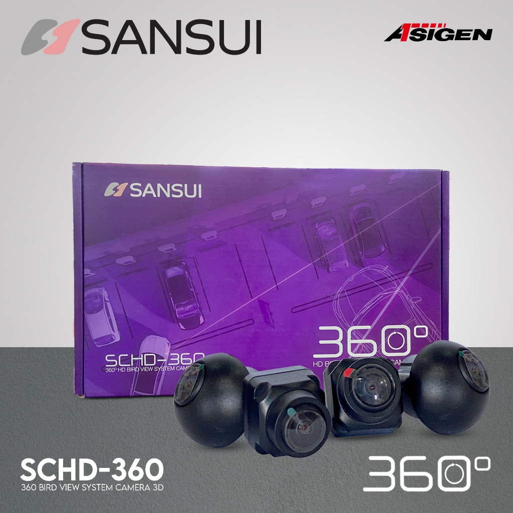 Sansui SCHD-360 Camera 360 1080 MP – Kamera Mobil Canggih dengan Teknologi 3D