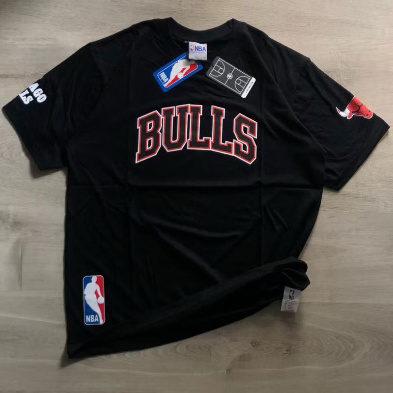 Kaos Basket Chicago Bulls Pria Wanita Ukuran Jumbo XXL XXXL XXXXL Kaos Distro Bigsize Unisex