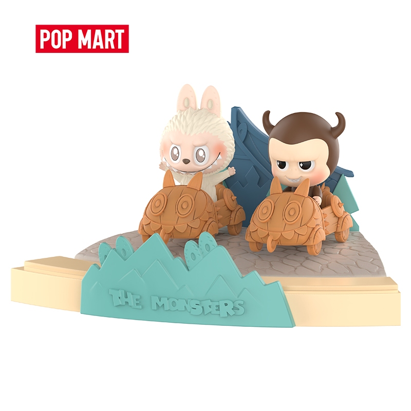 POP MART THE MONSTERS Playing Games Series Scene Sets Blind Box Action Figure Birthday Gift Kid Toy