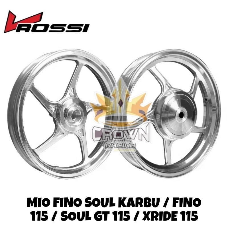 Velg Rossi Solikin Mio Fino Soul Karbu / Mio J GT / Fino 115 / Soul GT 115 / Xride 115