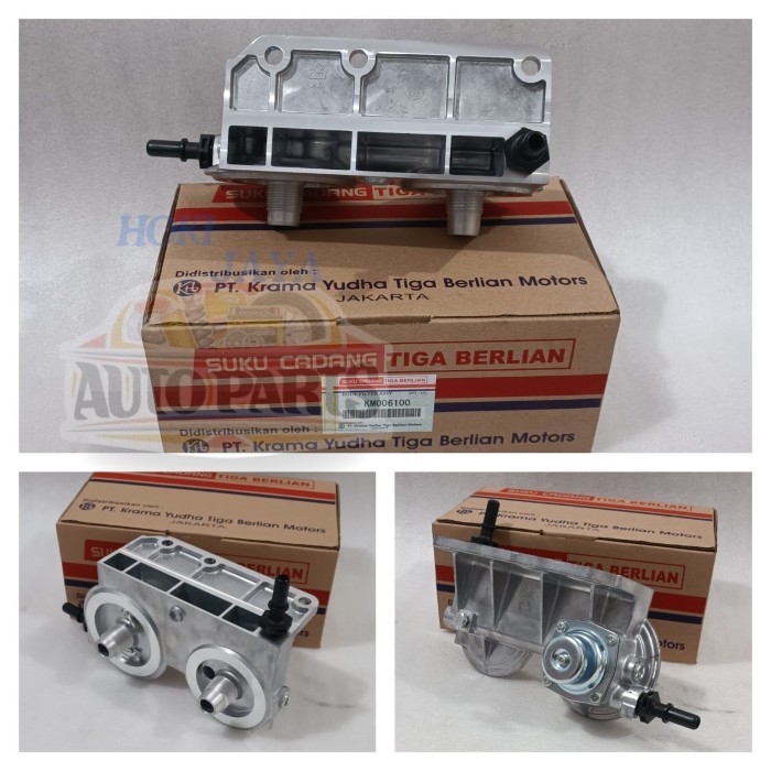 DUDUKAN BODY FUEL FILTER CANTER EURO 4 BRACKET FUEL FILTER CANTER EURO 4 KM006100