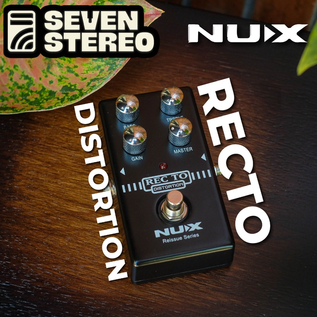 Nux Recto Distortion Effect Pedal