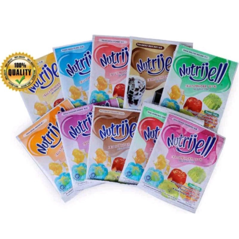 

Nutrijel Kemasan Sachet ekonomis All varian (random)