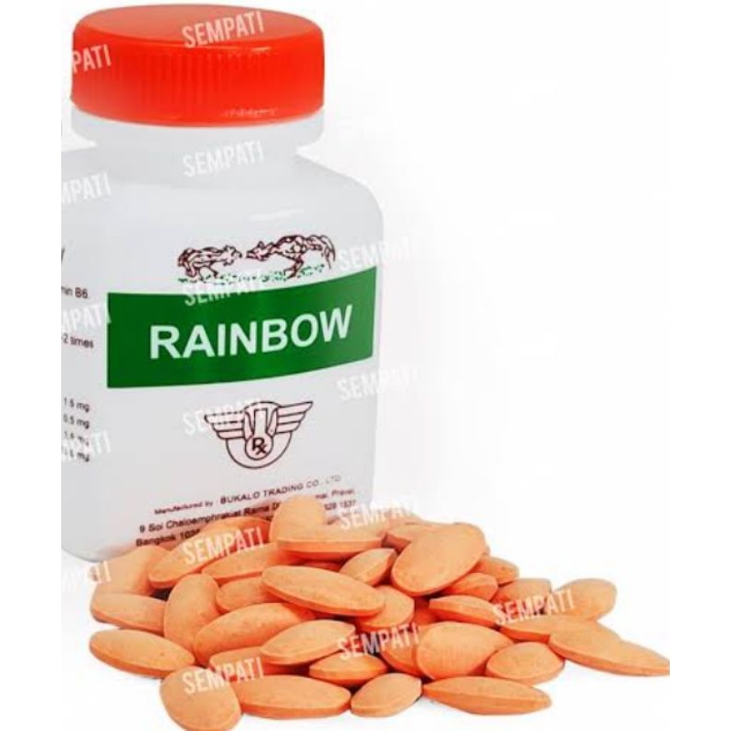 Rainbow Vitamin Ayam Petarung Kamlang Thai suplemen ayam