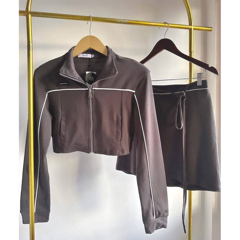 NEW READYSTOCK  CN86 ONESET TOP+SKIRT IMPORT PREMIUM FROM CHANI BRAND-BKK BANGKOK