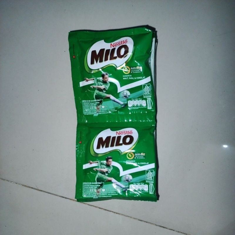 

Milo Nestle activ go (1 renteng : 10 biji)