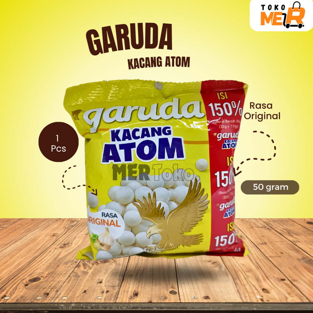 

Garuda Kacang Atom Original 50 gr