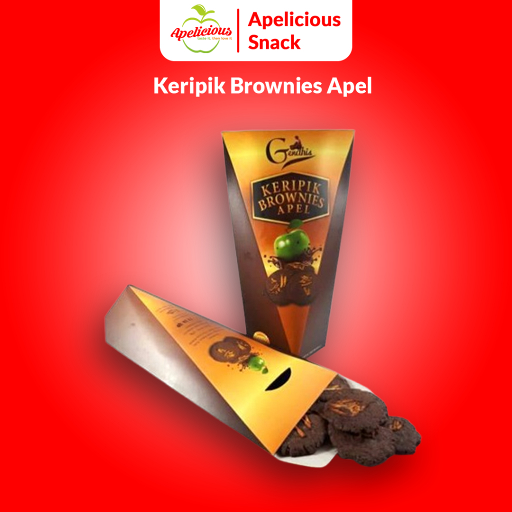 

Keripik Brownies Apel Kripik oleh-oleh khas Apelicious Malang