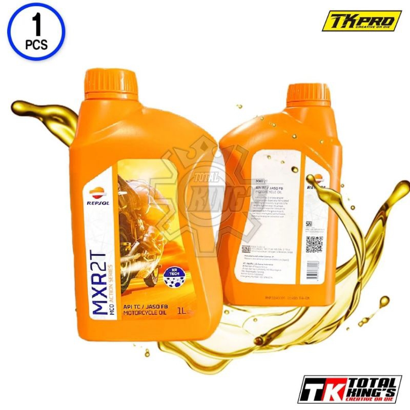 OLI SAMPING 2TAK REPSOL MXR 1 LITER