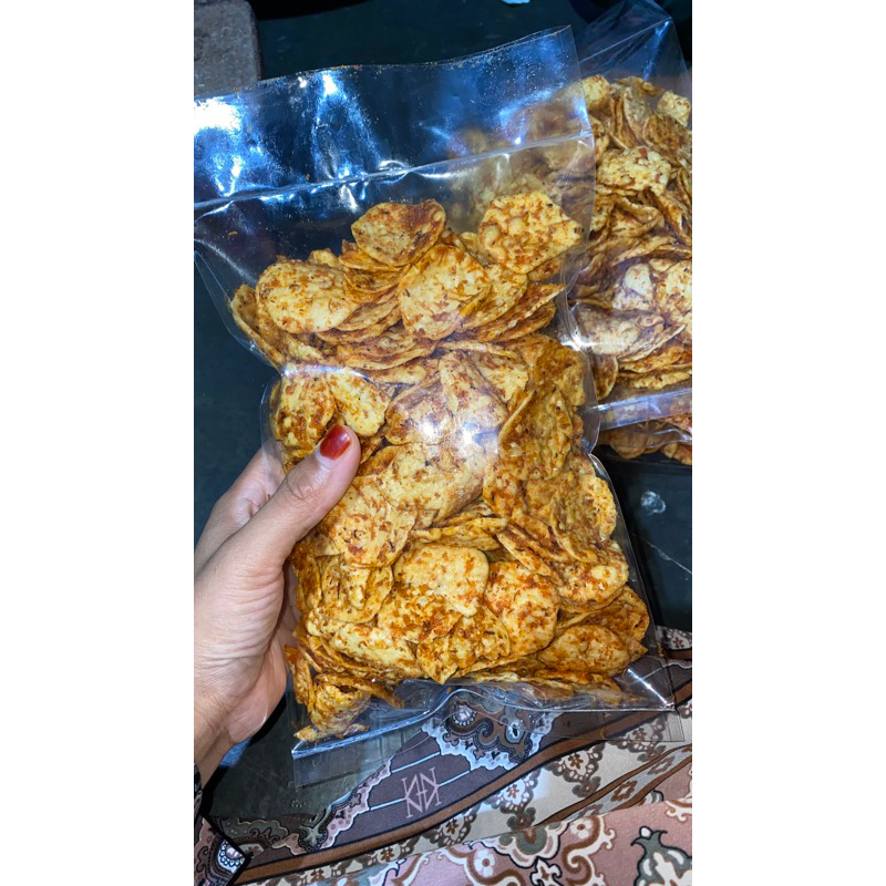 

Keripik Opak Serundeng