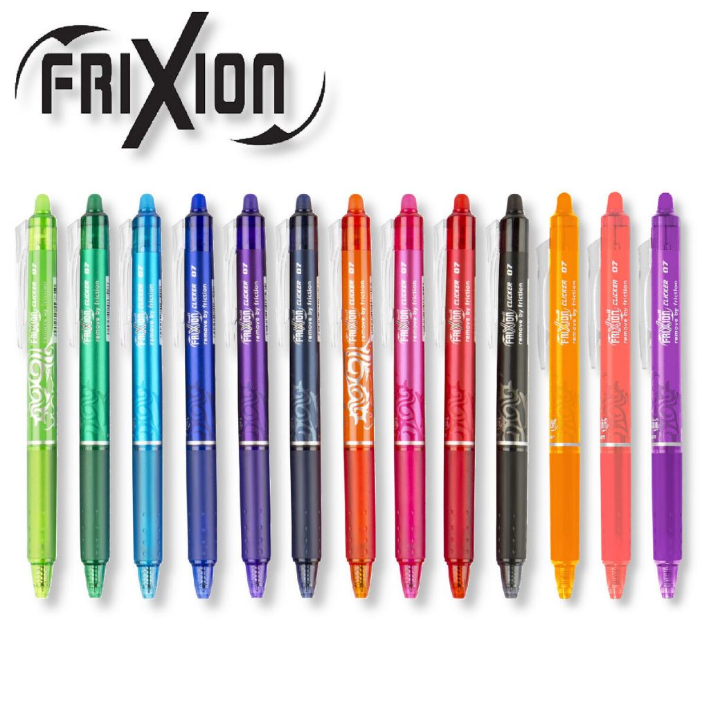 

Pilot Frixion eraseable pen/pen bisa dihapus
