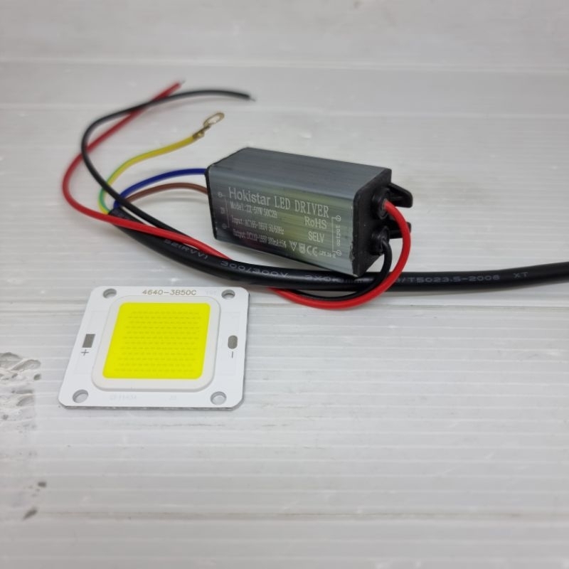 trafo led pju cobra 50watt 50w - driver led sorot cob 50 watt / trafo lampu jalan cob 50w