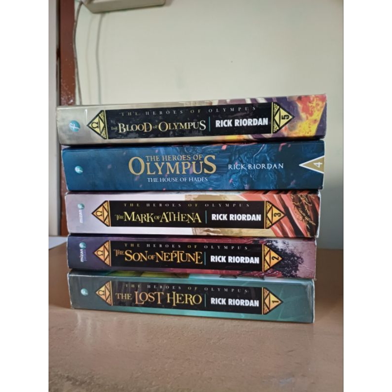 Novel Preloved The Heroes of Olympus Original Bahasa Indonesia