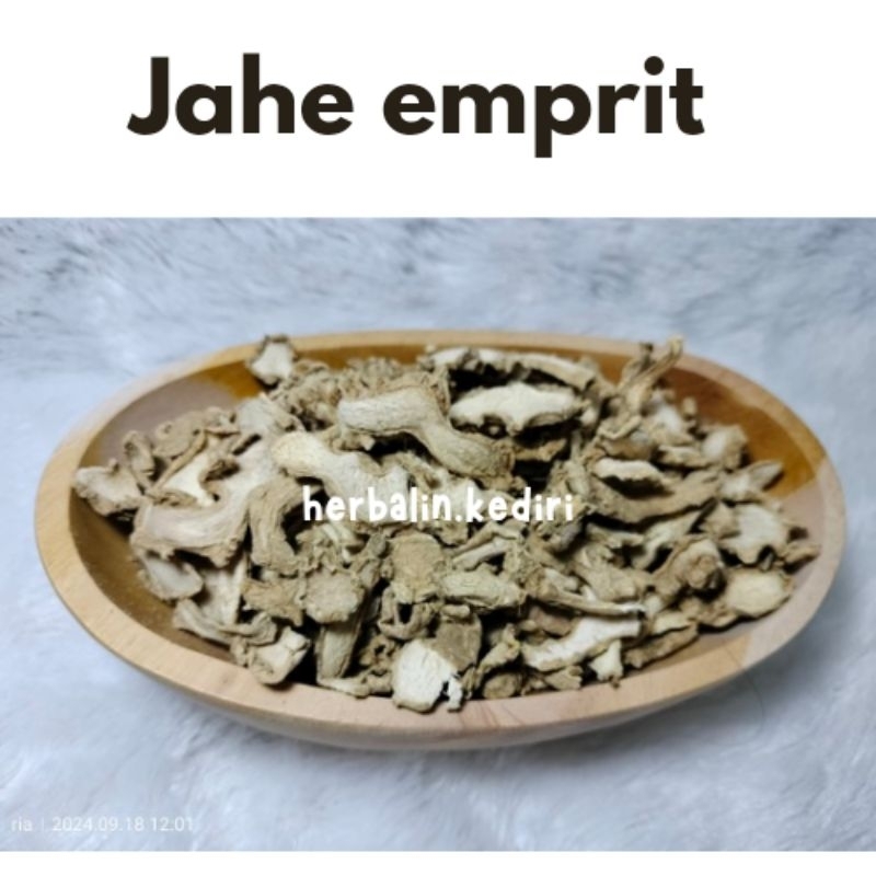 herbalinkediri // jahe emprit kering / jahe emprit iris / herbal