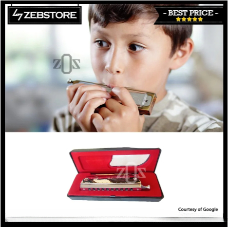 Harmonika Harmonica Kromatik Chromatic Golden Cup JH-1040