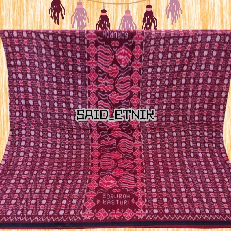 SARUNG TENUN GOYOR ATBM | TROSO JEPARA ASLI