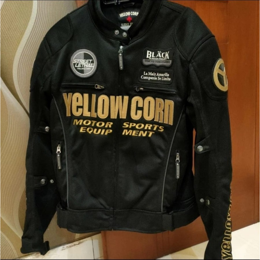 Jaket Yellow Corn YB 1102 - Black Gold Original