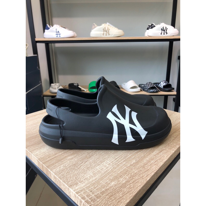 MLB CHUNKY BOUNCER CLOG SANDAL NY black - 100% ORIGINAL