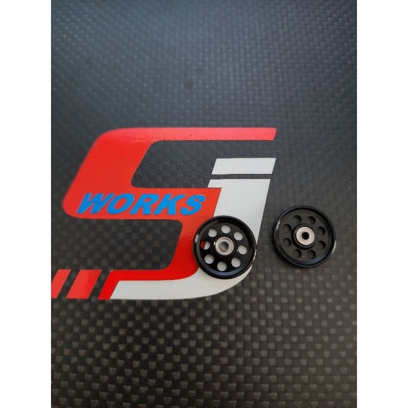 Rep Tamiya 95563, Lighweight 17mm Roller Black