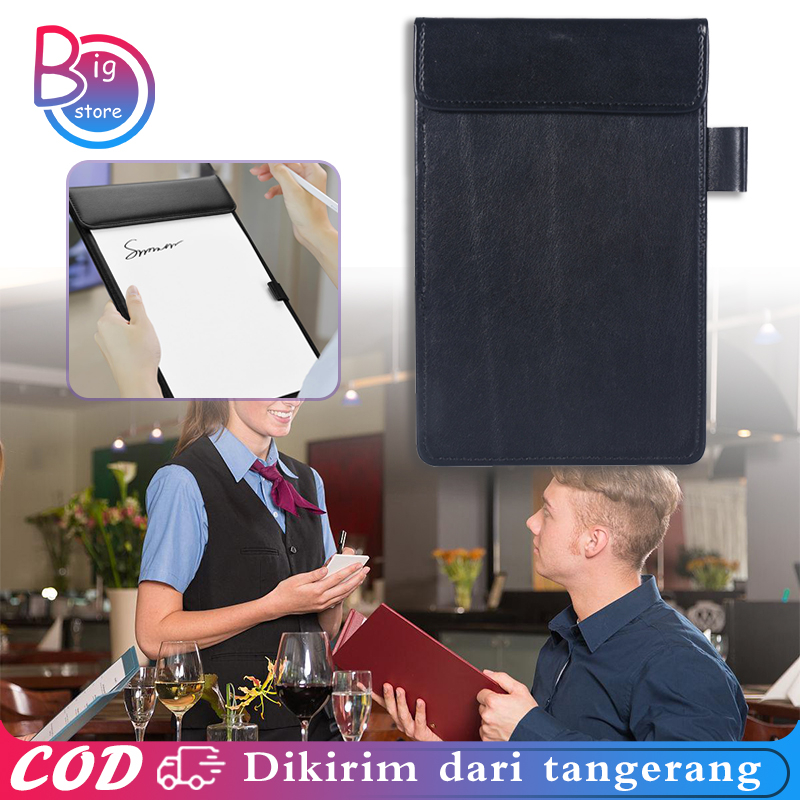 

Cover Bill Resto 13*20cm Cover Bill Holder Pu Kulit Cover Bill Tutup Lipat Resto/Cafe/Hotel